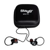 Stagg SPM-235 Black In-Ears voor Live en Studio