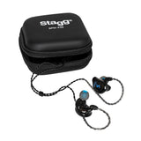 Stagg SPM-435-TR Transparant In-Ears voor Live en Studio