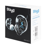 Stagg SPM-435-TR Transparant In-Ears voor Live en Studio