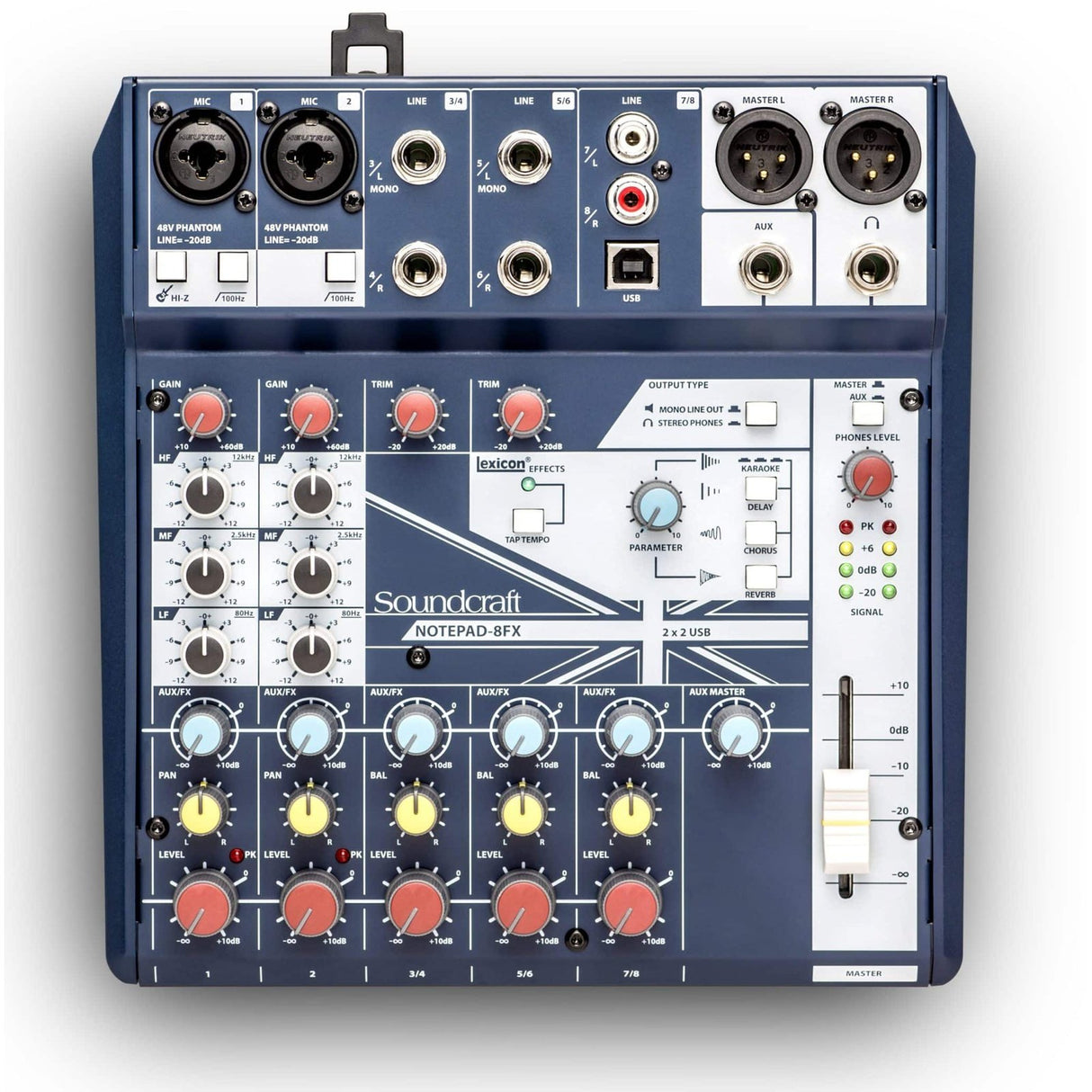 Soundcraft Notepad 8FX Analogmixer