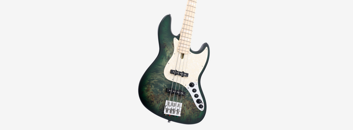 Sire Marcus Miller V7-5SR Transparant Green Satin Elektrische Basgitaar