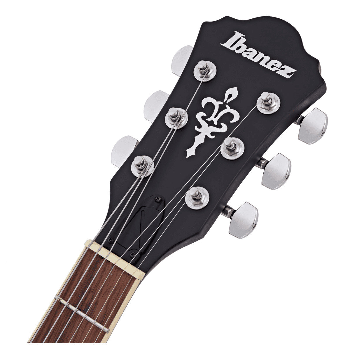 Ibanez AF55 Artcore Transparent Schwarz Flach