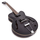 Ibanez AF55 Artcore Transparent Schwarz Flach