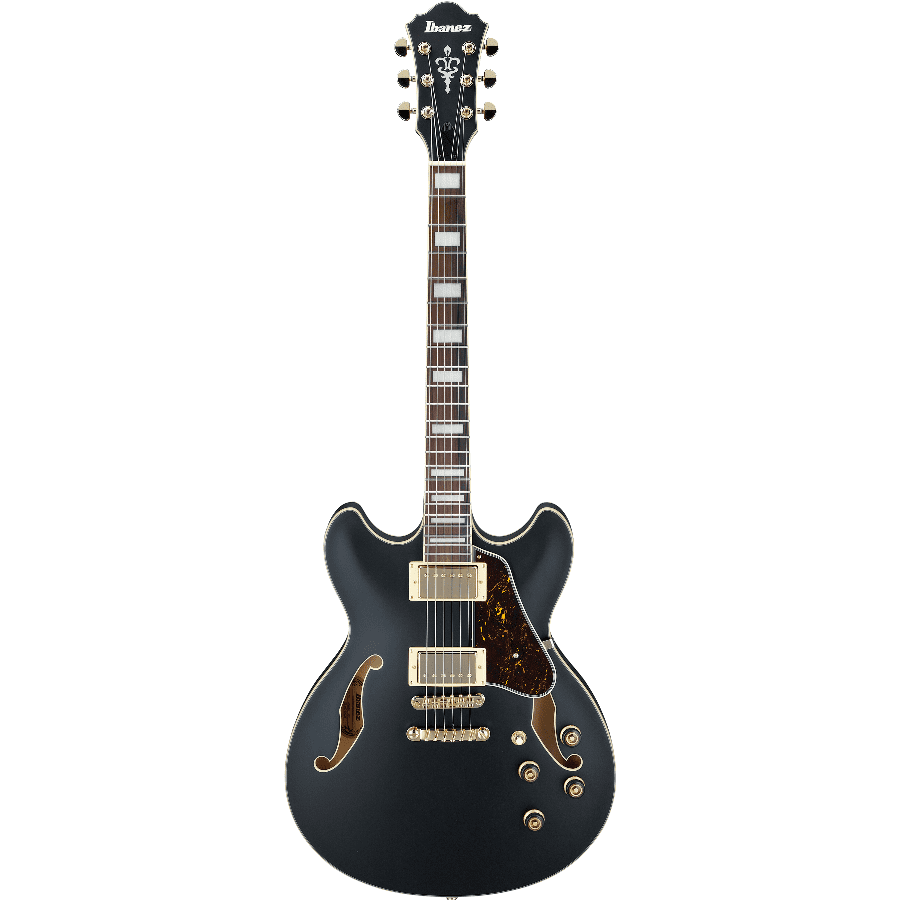 Ibanez AS73G Schwarz flach