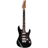 Ibanez AZ2204N Prestige Schwarz mit Koffer