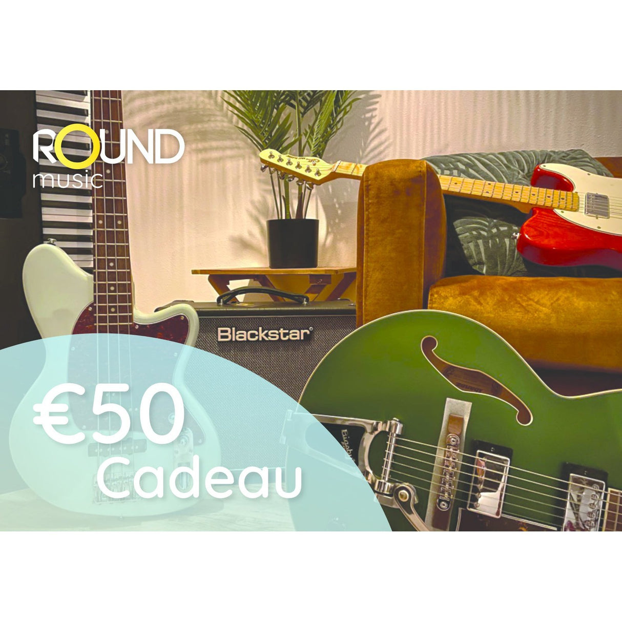 Runde Musik Geschenkgutschein €50,-