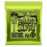 Ernie Ball 3221 Regular Slinky Nickel Wound 3 Pack 010 - 046