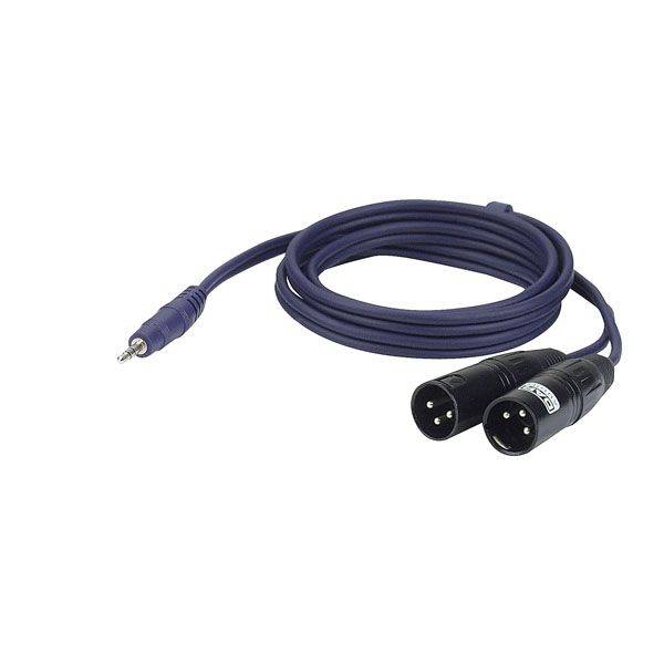 Dap FL46 Mini-Klinke – 2 x XLR-Stecker | 1,5 Meter