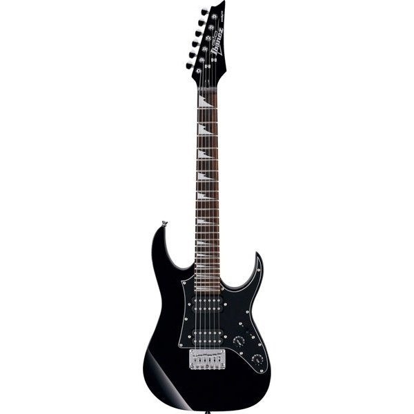 Ibanez Gio GRGM21BKN Black Night 3/4 Elektrische Gitaar