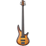 Ibanez SRF705-BBF Brown Burst Flat 5-Saiter Fretless