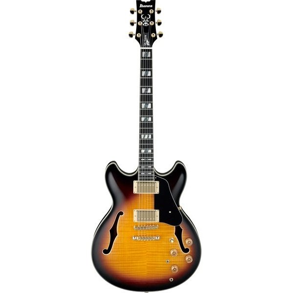 Ibanez JSM10 John Scofield Signature Vintage Yellow Sunburst