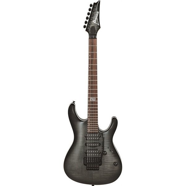 Ibanez KIKO10BP-TGB Transparent Grey Burst mit Etui