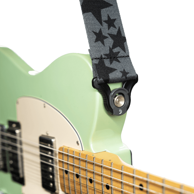 Daddario Gitarrengurt Skater Stars Auto Lock