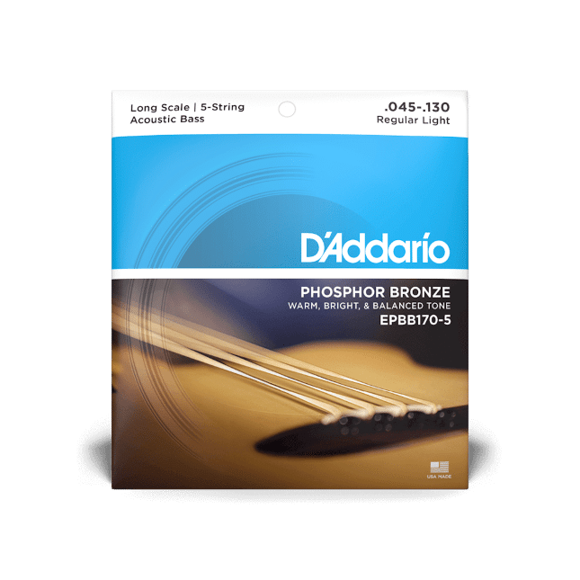 DAddario EPBB170 5 Phosphorbronze