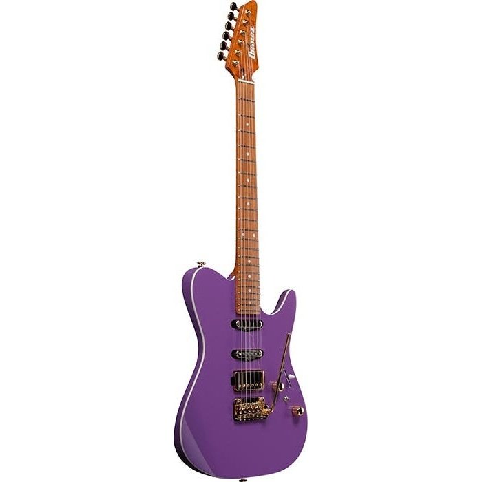 Ibanez LB1-VL Lari Basilio Signature Violett mit Koffer