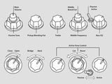 Sire Marcus Miller V7-5 Alder Antique White E-Bass für Linkshänder