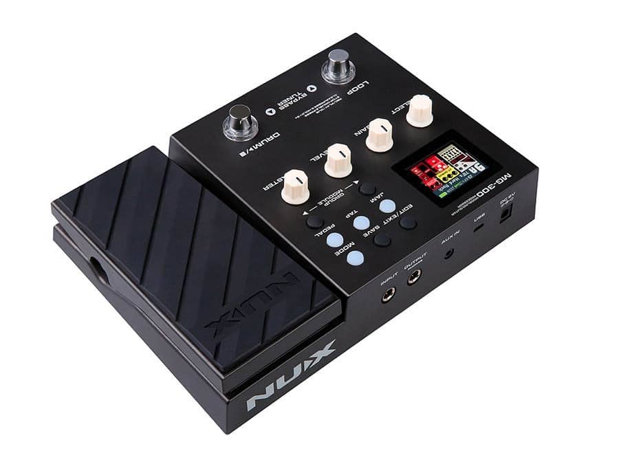 NUX MG-300 Multieffektpedal – Amp-Modeling – Looper – Drum-Machine