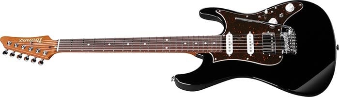 Ibanez AZ2204N Prestige Schwarz mit Koffer