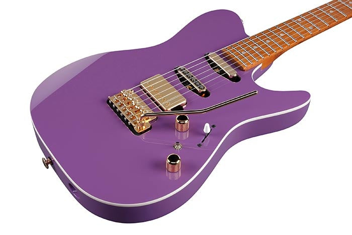 Ibanez LB1-VL Lari Basilio Signature Violett mit Koffer