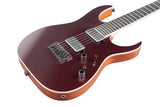 Ibanez RG5121 Prestige Burgunder Metallic Flat mit Koffer