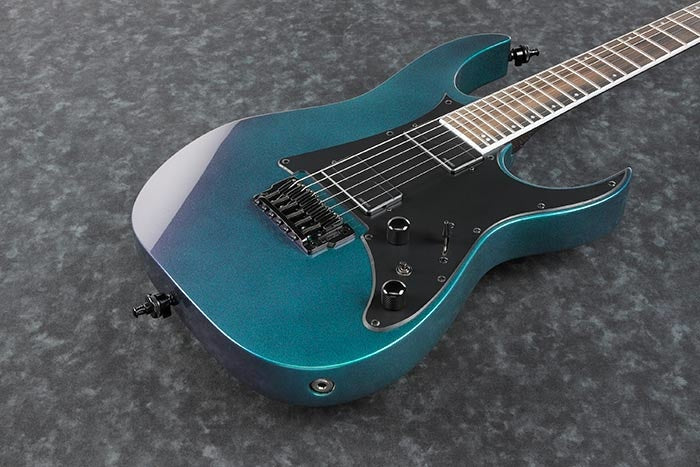 Ibanez RG631ALF Axion Label Blue Chameleon mit Gigbag