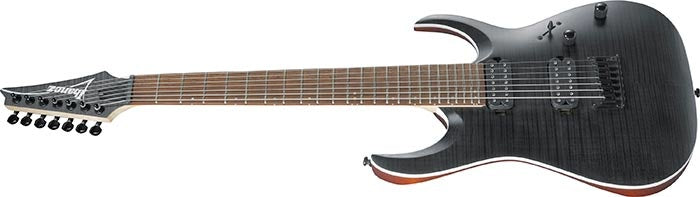 Ibanez RGA742FM Transparent Grey Flat 7-Saiter