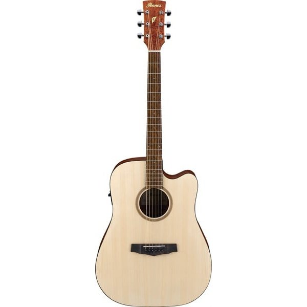 Ibanez PF10CE Open Pore Natural elektrische Akustikgitarre