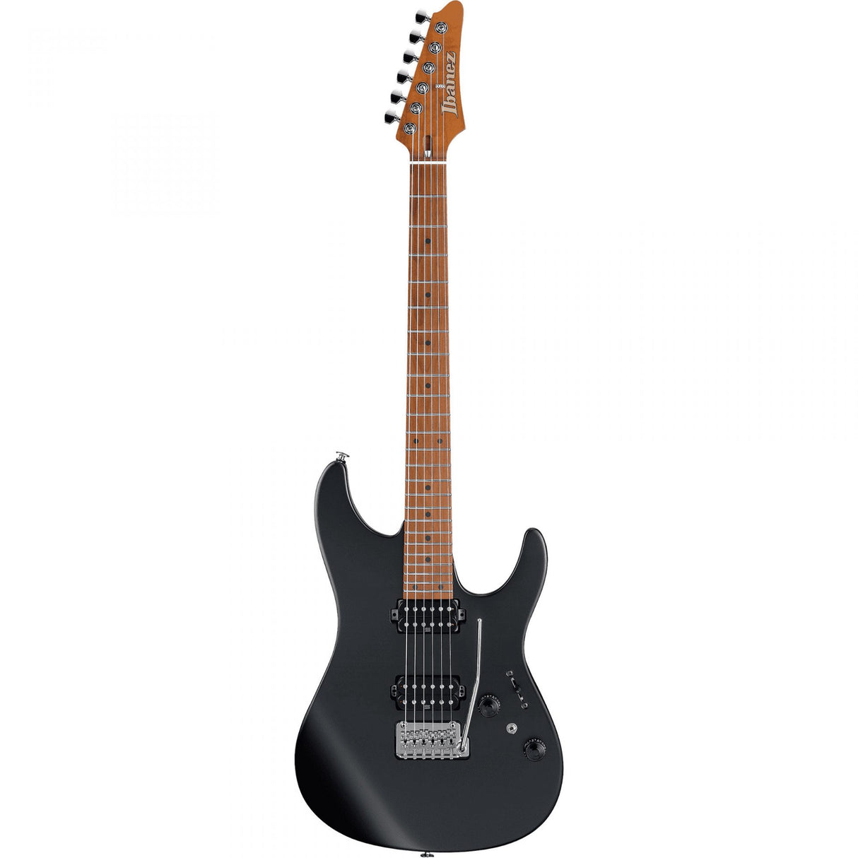 Ibanez Prestige AZ2402-BKF Schwarz flach